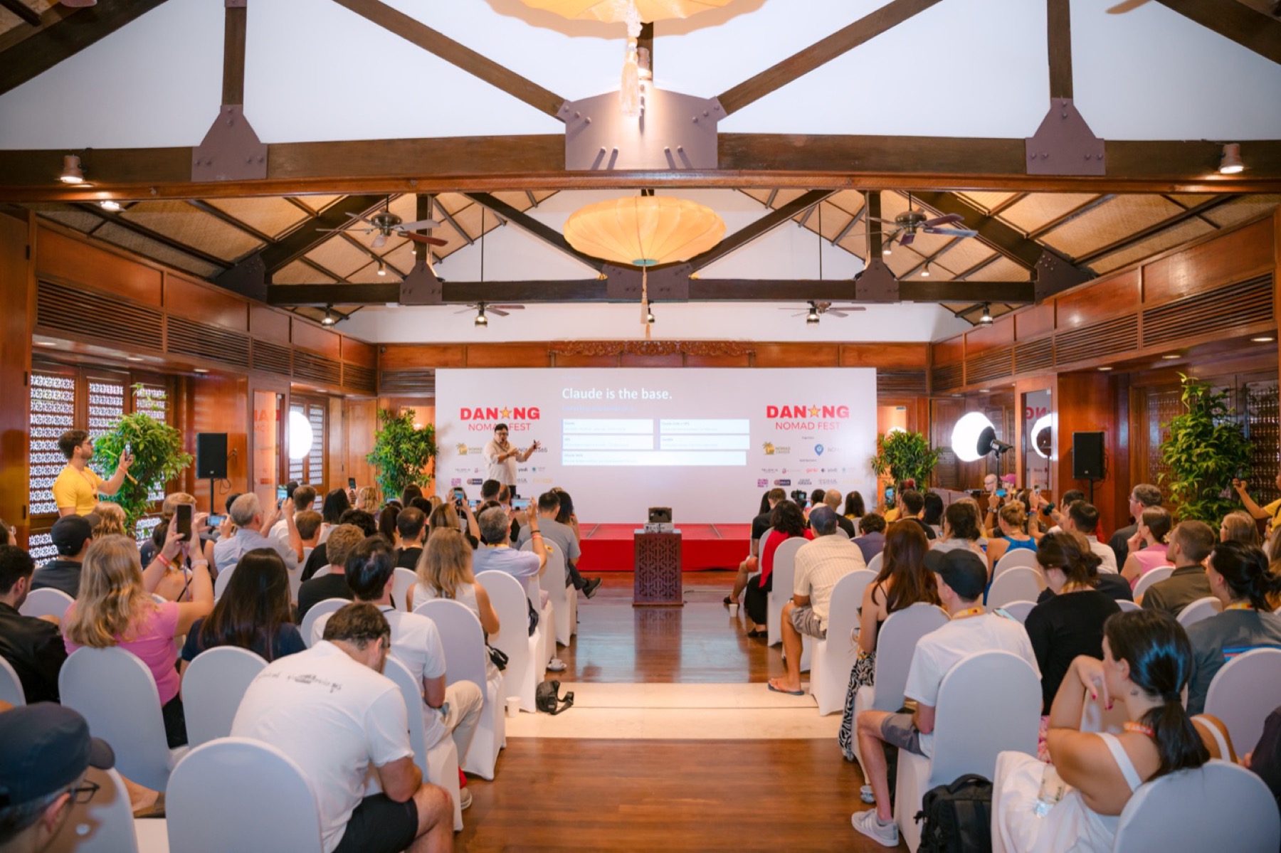 A packed room at Danang Nomad Fest